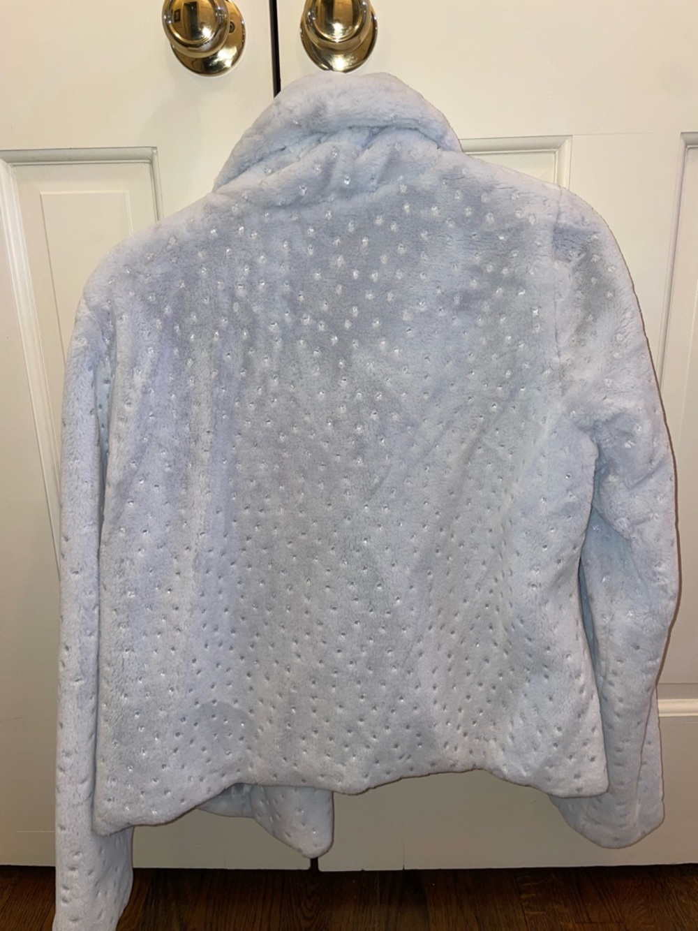Superdown Soft Faux Fur Jacket - Light Gray - Picture 4 of 4